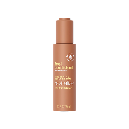 Feel Confident revitalize thickening scalp serum